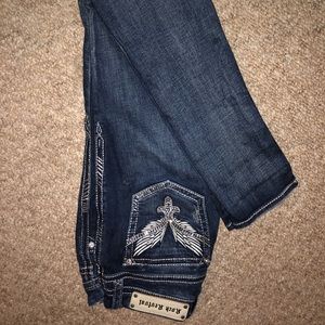 Dark wash, Skinny Rock revival jeans